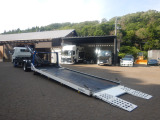 キャンター  積載車 キャリアカー タダノフルフラット