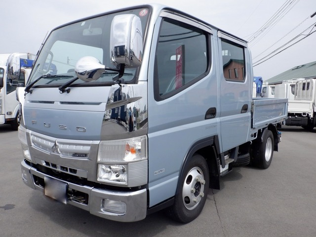 キャンター 3.0 全低床 ディーゼル Wキャブ 2t リアエアコン AT車