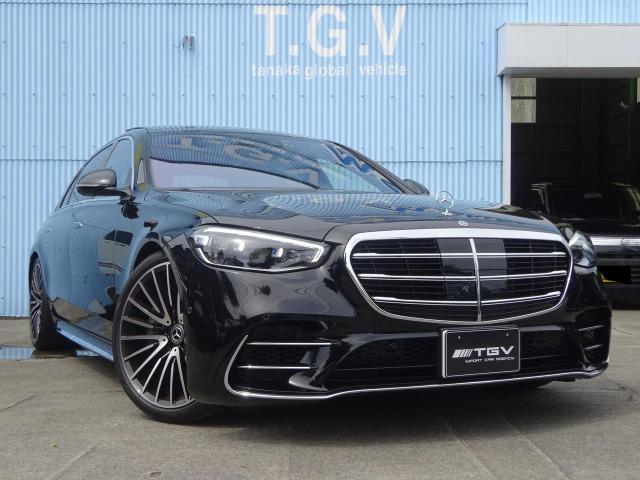 Sクラス S580 ロング 4マチック AMGライン (ISG搭載モデル) 4WD ワンオーナー!左ハン...