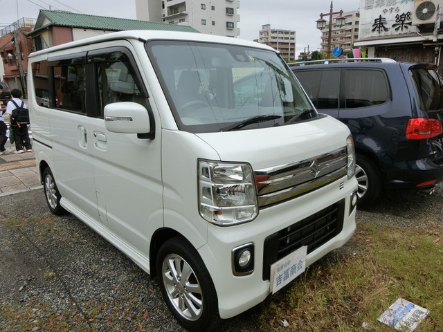エブリイワゴン PZターボスペシャル 4WD ワンオーナ車!ナビTV!両側パワスラ!