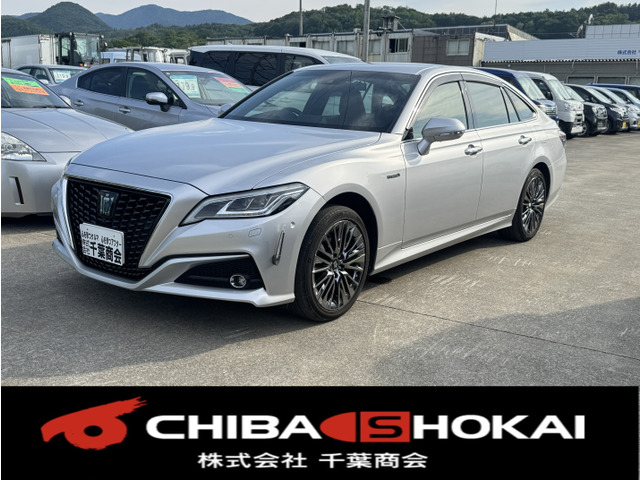 クラウン ハイブリッド 2.5 G エグゼクティブ Four 4WD エンスタ ドラレコ前後 全方...