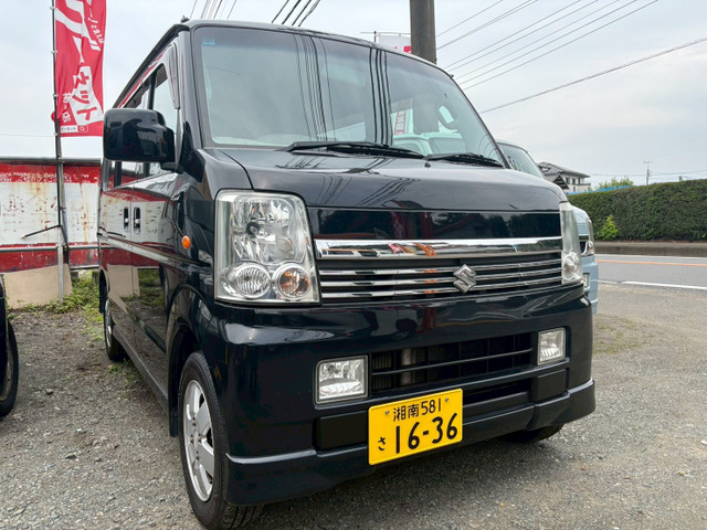 エブリイワゴン PZターボ ナビTV付き 左パワスラ
