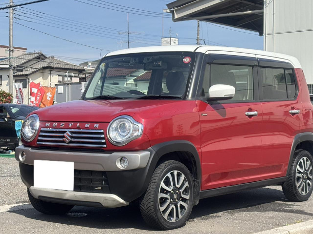 ハスラー J スタイルII ターボ ターボ搭載!レーダーブレーキ!