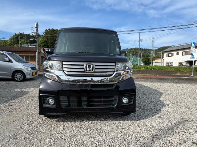 N-BOXカスタム G Lパッケージ 左パワスラ、HID、ナビ