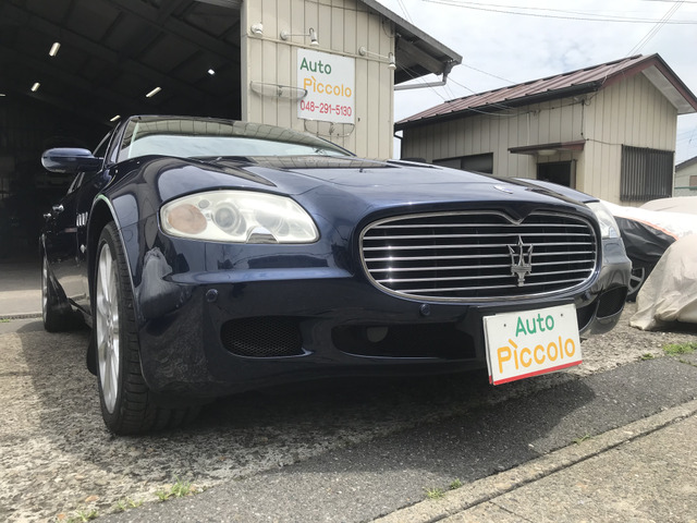 クアトロポルテオートマチックグレーレザー 19インチ 右H
