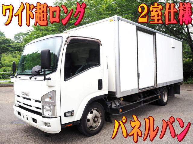 エルフ アルミバン ワイド超ロング パネルバン 積載3.5t