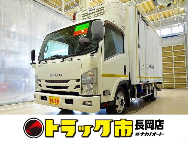 エルフ 3.0 ワイド ロング 高床 ディーゼル 3t 低温冷凍車 格納ゲート付