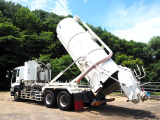 ギガ  バキュームダンパー 清掃車 強力吸引車