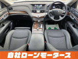 フーガハイブリッド 3.5 ハーフレザー パワーシート オットマン