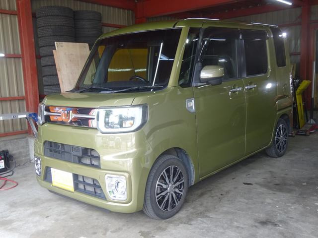 ウェイク G ターボ SAII 4WD 本州仕入れ ターボナビ フルセグTV