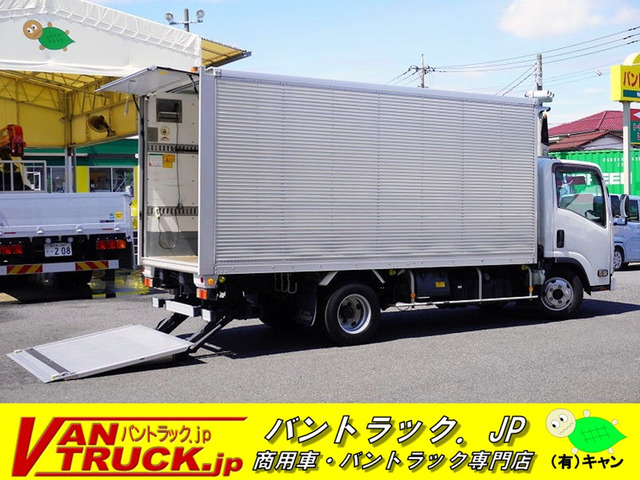 エルフ アルミバン 標準ロング 2t 跳上パワーゲート 横扉