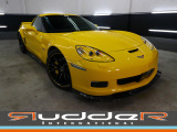 コルベット Z06 社外エキマニ マフラー カーボンリップ