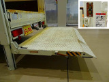 垂直パワーゲート 600kg 新明和/RE06-1133 長:90cm/有効長:77cm 幅:158cm 左リア支柱PGスイッチ