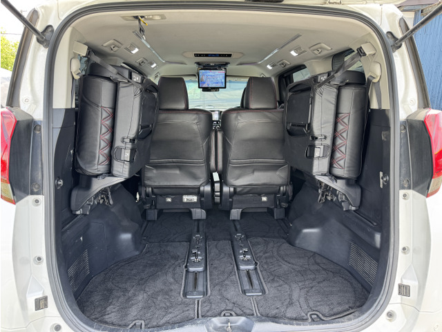トヨタ アルファード 3.5 SA 4WD TEIN車高調22インチAWリアモニター の
