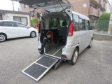 スペーシア  G ウィズ 車いす移動車 リアシート付 スマートキー プッシュスタート