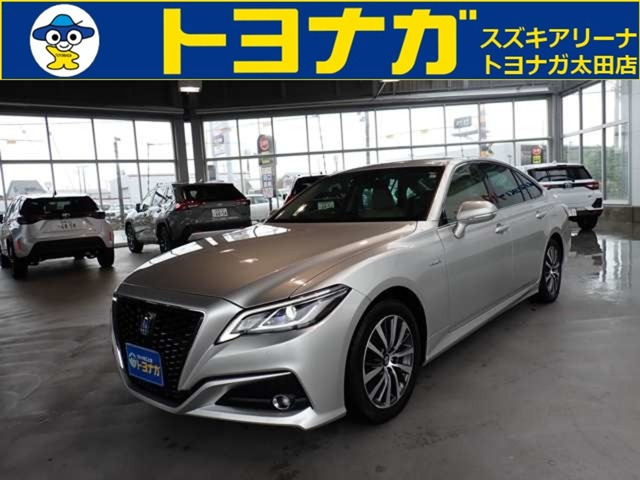 クラウン ハイブリッド 2.5 S Cパッケージ メーカー装着ナビTV Bカメラ ドラレコ