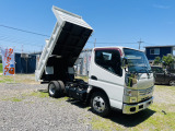 キャンター ダンプ 1年車検付・3t・ICターボ・強化-低床