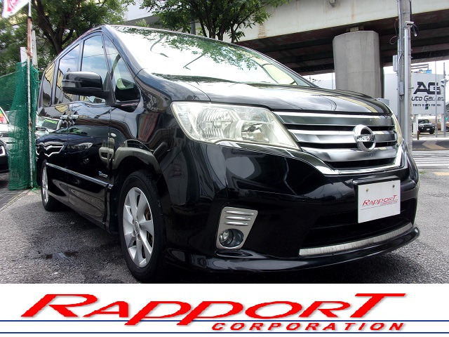 セレナ 2.0 ハイウェイスター S-HYBRID 2オナ 記録 禁煙 ナビ フリップダウン
