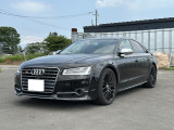 【中古車情報】アウディ S8 4.0 4WD サンルーフ21AW ETC 全方位カメラ の中古車詳細（走行距離：7.5万km、カラー：ハバナブラックメタリック、販売地域：北海道石狩市花川南6条3丁目）
