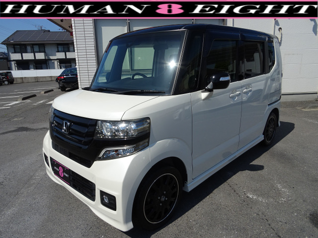 N-BOXカスタム G ターボ Lパッケージ 2トーンカラースタイル 両側電動スライド クル...