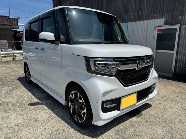 N-BOXカスタム G L ターボ ホンダセンシング 純正ナビ/前後ドラレコ/バックカメラ