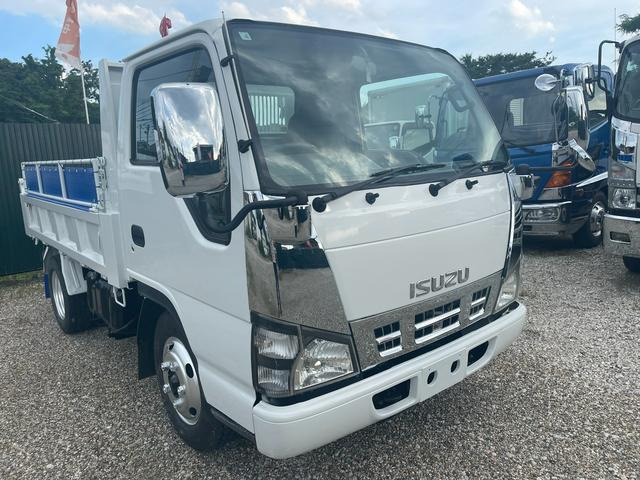 エルフ  強化ダンプ 3トンダンプ 全低証床 5速MT車 3ペダル 原動機4HL1 幅