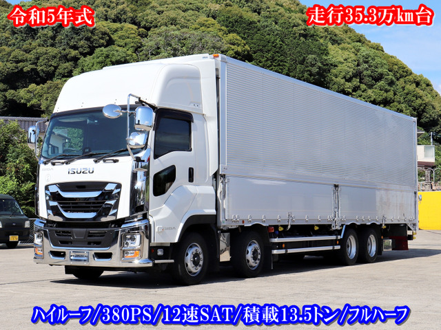 ギガ  25t ウィングバン 4軸低床 AT車