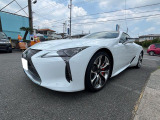 LC 500 Sパッケージ 赤ハーフレザーシート、メーカー純正ナビ