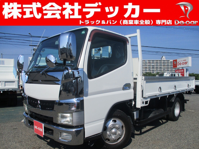 キャンター  2トン セミロング 全低床 6AT ナビ
