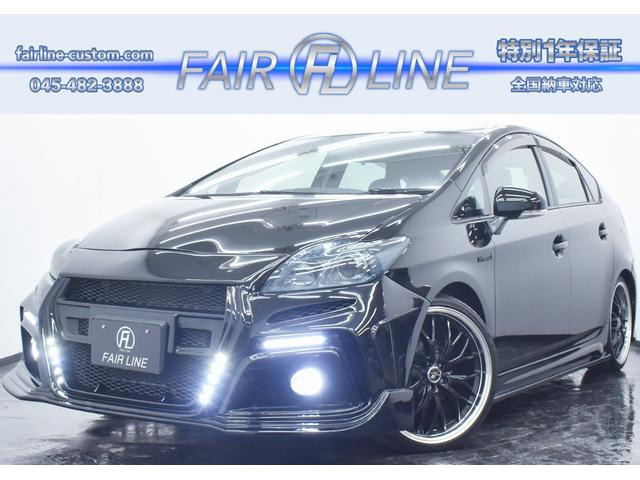 プリウス 1.8 S ROWEN仕様フルエアロ バックモニター