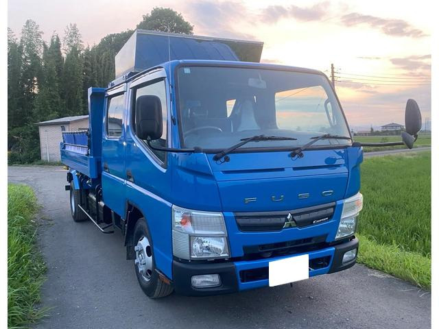キャンター ダンプ ダブルキャブ 6人乗り 積載量:1.6t
