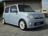 ミラココア X ローダウン 車高調 ホワイトルーフ