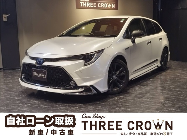 カローラツーリング 1.8 ハイブリッド W×B モデリスタエアロ ホワイトシート