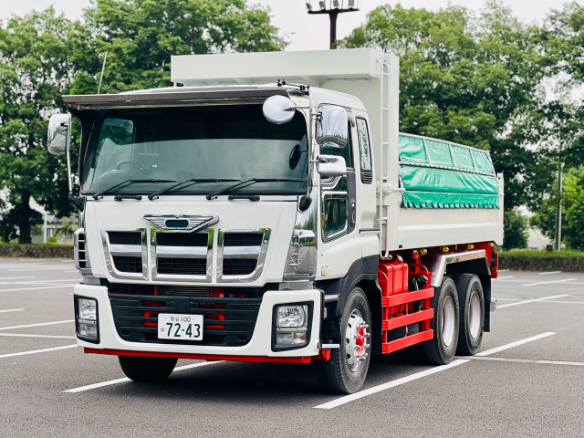 ギガ ダンプ 9.2T ダンプ 7MT 走行69.6万