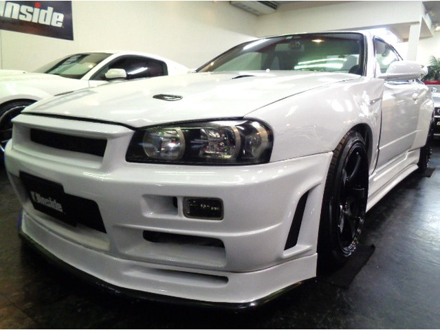 スカイライン 2.5 25GT ターボ R34GTRVスペックII仕様フルエアロ