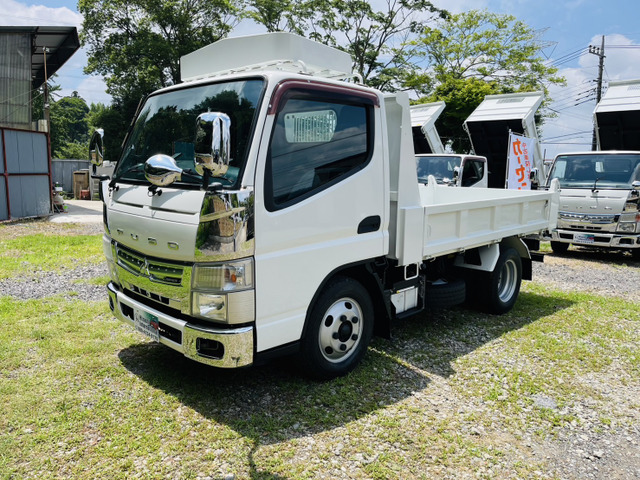 キャンター  ダンプ 1年車検付・低走行・3t