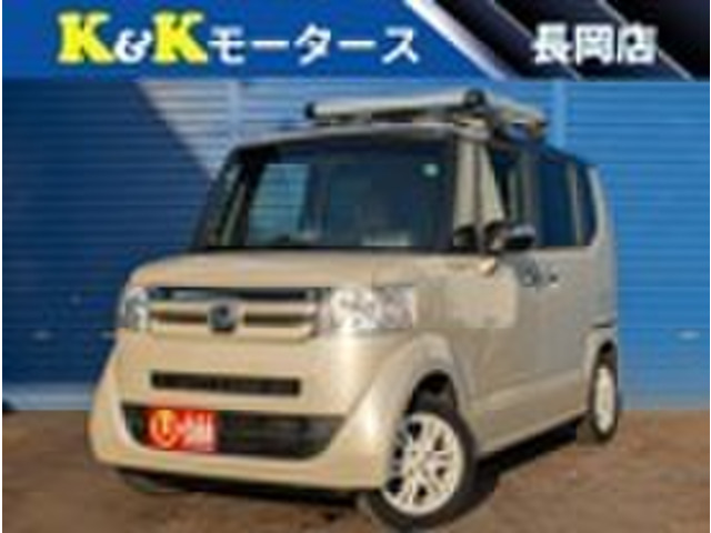 N-BOX G Lパッケージ 2トーンカラースタイル 関東仕入 後期 電動ドア ルーフキャリア