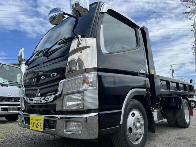 キャンター  2t積み全低床ダンプ4ナンバー5t未満