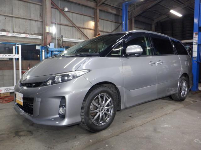 エスティマ 2.4 アエラス 4WD 本州仕入 ナビ TV B/T Bカメラ