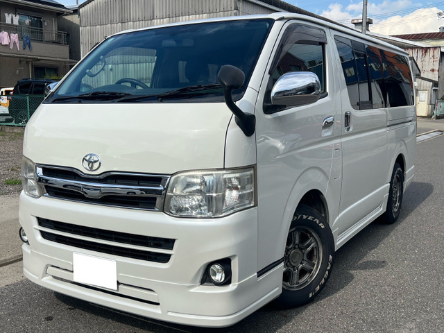ハイエースバン 2.0 スーパーGL ロング ナビ バックカメラ 両側スライドドア