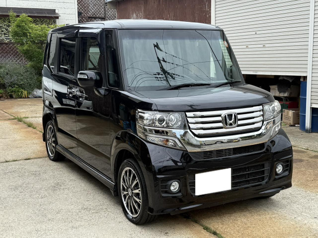 N-BOXカスタム G ターボ パッケージ 4WD 車検残(令和8年1月)/保証有り