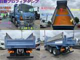 プロフィア ダンプ 内寸530×220×50プロフィア
