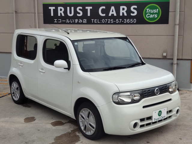 日産 キューブ の中古車詳細 (47,075km, ホワイトパール, 大阪府, 43.6