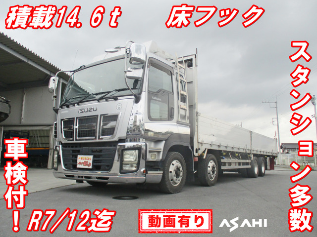 ギガ  アルミブロック平ボディ検付積載14.6t
