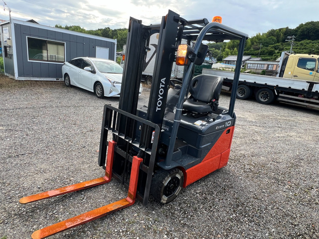 トヨタL&F 電動フォークリフト 8FBE10●9190.1h