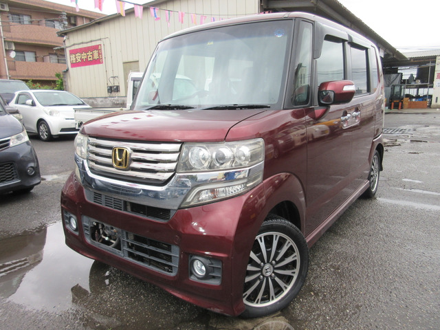N-BOXカスタム G ターボ パッケージ 二年車検整備付き支払総額52万円