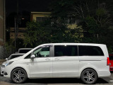 Vクラス V220d アバンギャルド ロング ディーラー車 右ハンドル ブラックレザー
