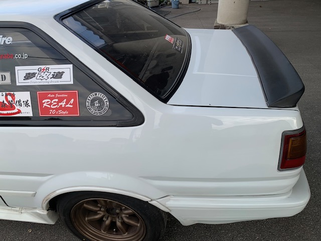 トヨタ スプリンタートレノ 1.6 GT アペックス サーキット仕様 キャブ