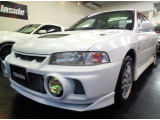 【中古車情報】三菱 ランサーエボリューション 2.0 GSR IV 4WD 4G63ターボエンジン5MT4WD の中古車詳細（走行距離：13.4万km、カラー：スコーティアホワイト、販売地域：大阪府松原市新堂）
