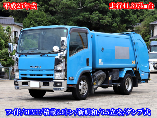 エルフ  3t 塵芥車 巻込み式 6.5立米